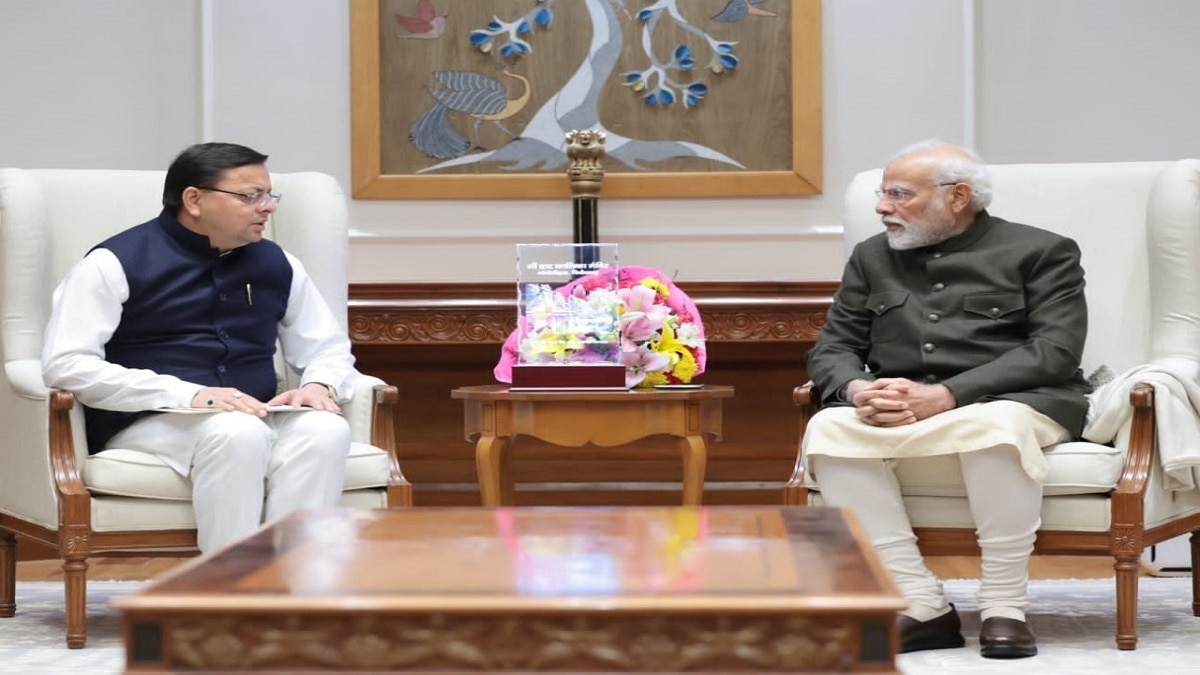 CM पुष्कर सिंह धामी ने वैश्विक निवेश सम्मेलन के उद्घाटन के लिए PM मोदी को किया आमंत्रित