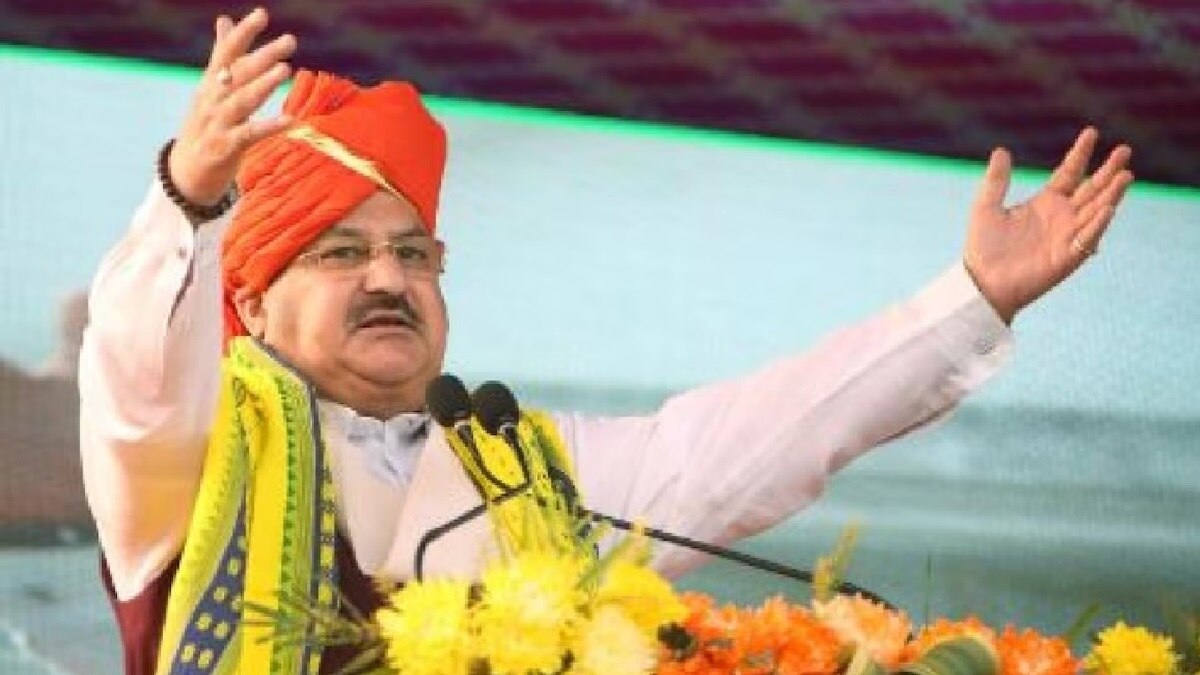 बीजेपी के राष्ट्रीय अध्यक्ष जेपी नड्डा.