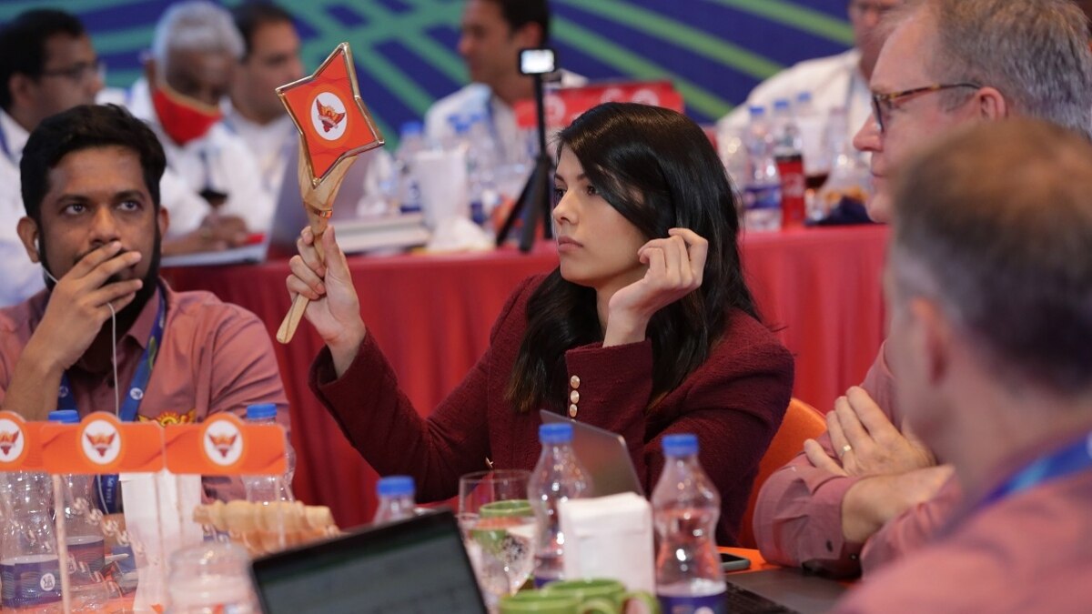 सनराइजर्स हैदराबाद टीम की सीईओ काव्या मारन. (File Photo)