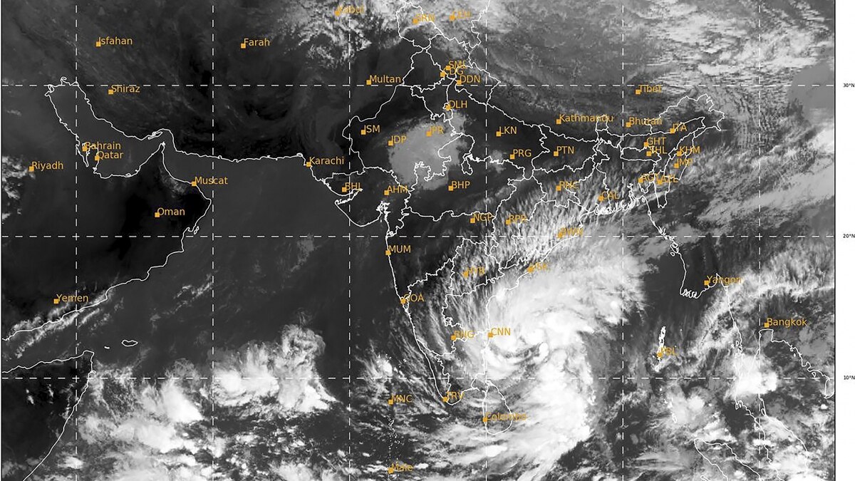 तमिलनाडु में मिचौंग तूफान की आहट