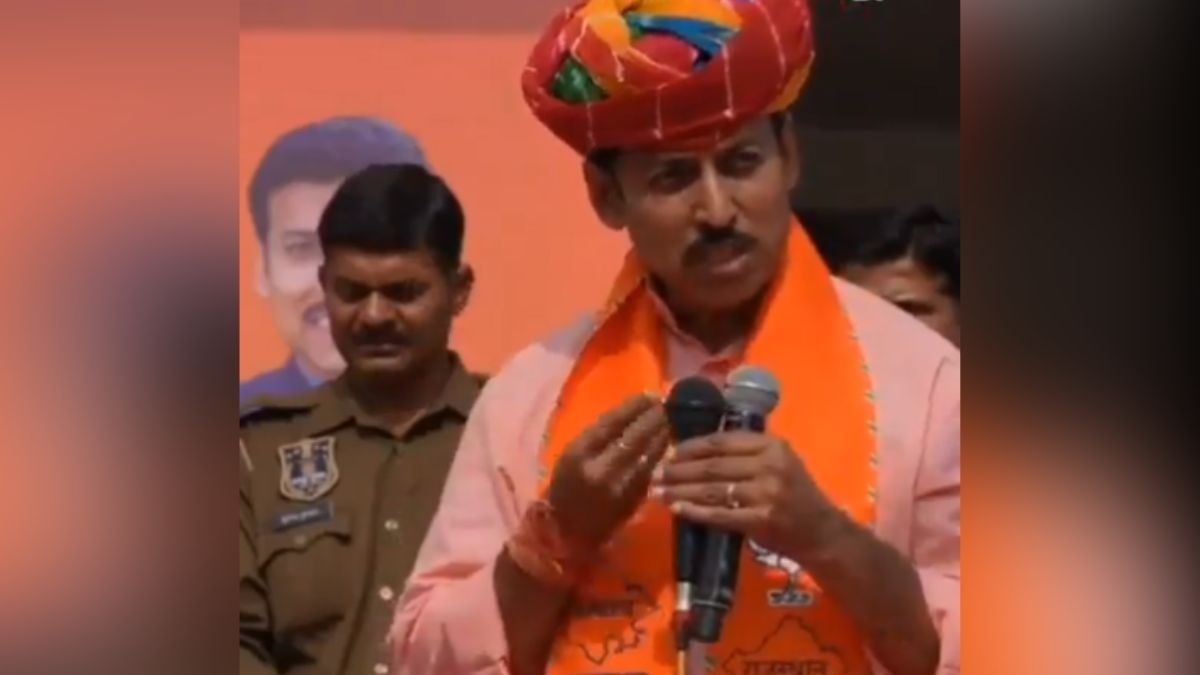 भाजपा विधायक राज्यवर्धन सिंह राठौड़. 