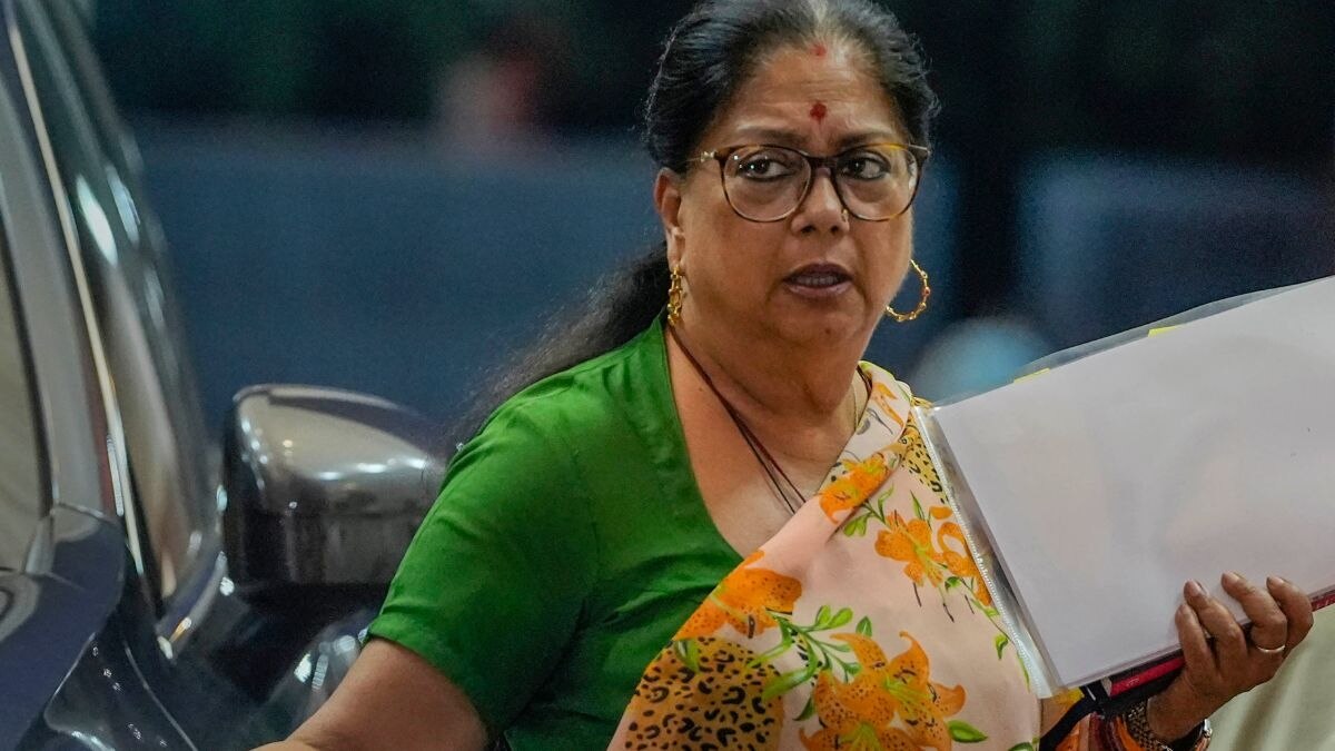 वसुंधरा राजे 