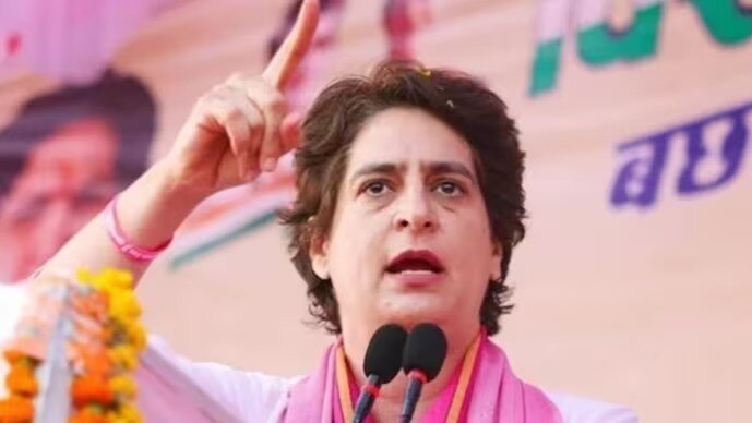 कांग्रेस महासचिव प्रियंका गांधी.