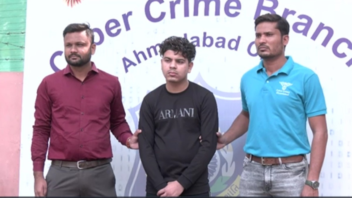 पुलिस की गिरफ्तार में आरोपी.