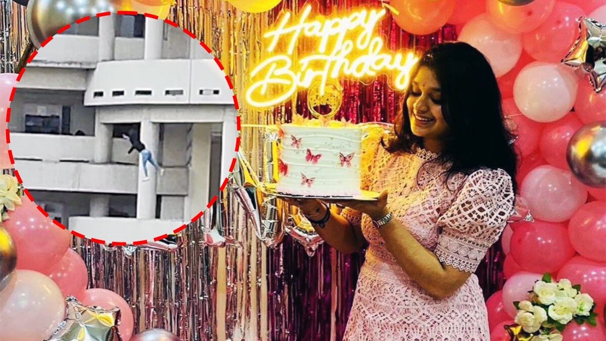 कॉलेज की 5वीं मंजिल से गिरी BTech छात्रा, सामने आया Video