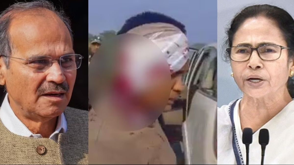 अधीर रंजन चौधरी ने की पश्चिम बंगाल में राष्ट्रपति शासन लगाने की मांग