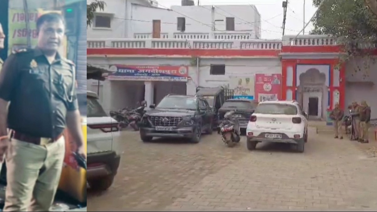 आरोपी थाना प्रभारी.