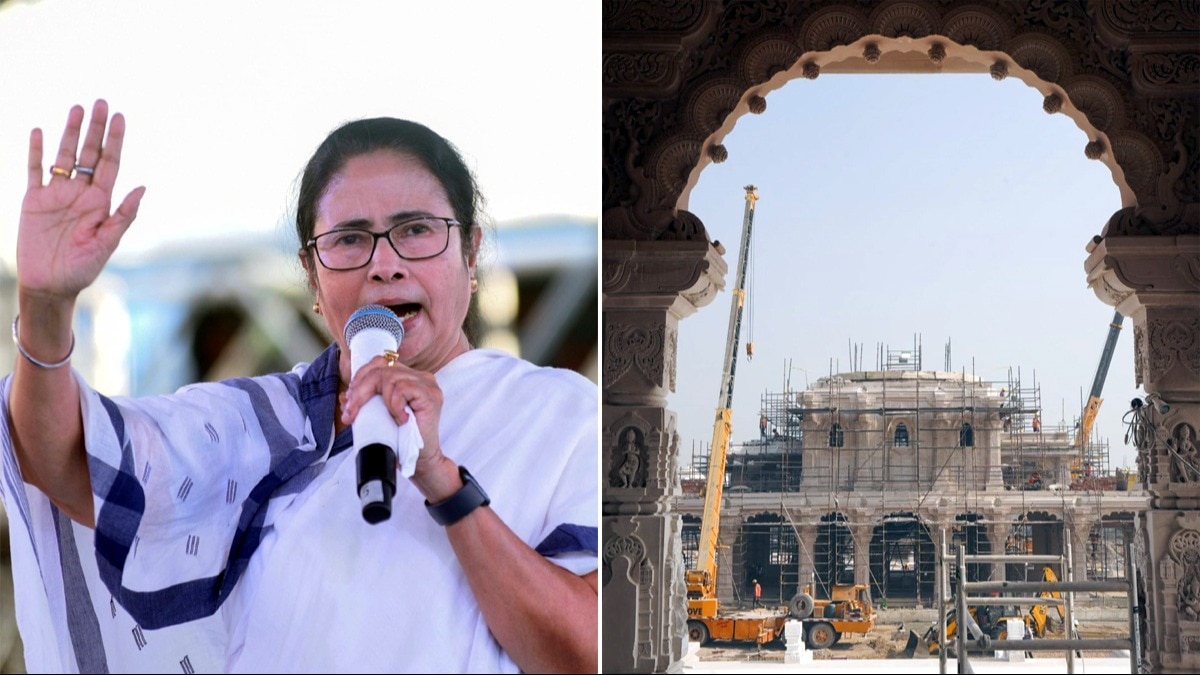 'जय श्रीराम' के नारे की तरह ही ममता बनर्जी ने राम मंदिर उद्घाटन समारोह का भी विरोध किया है