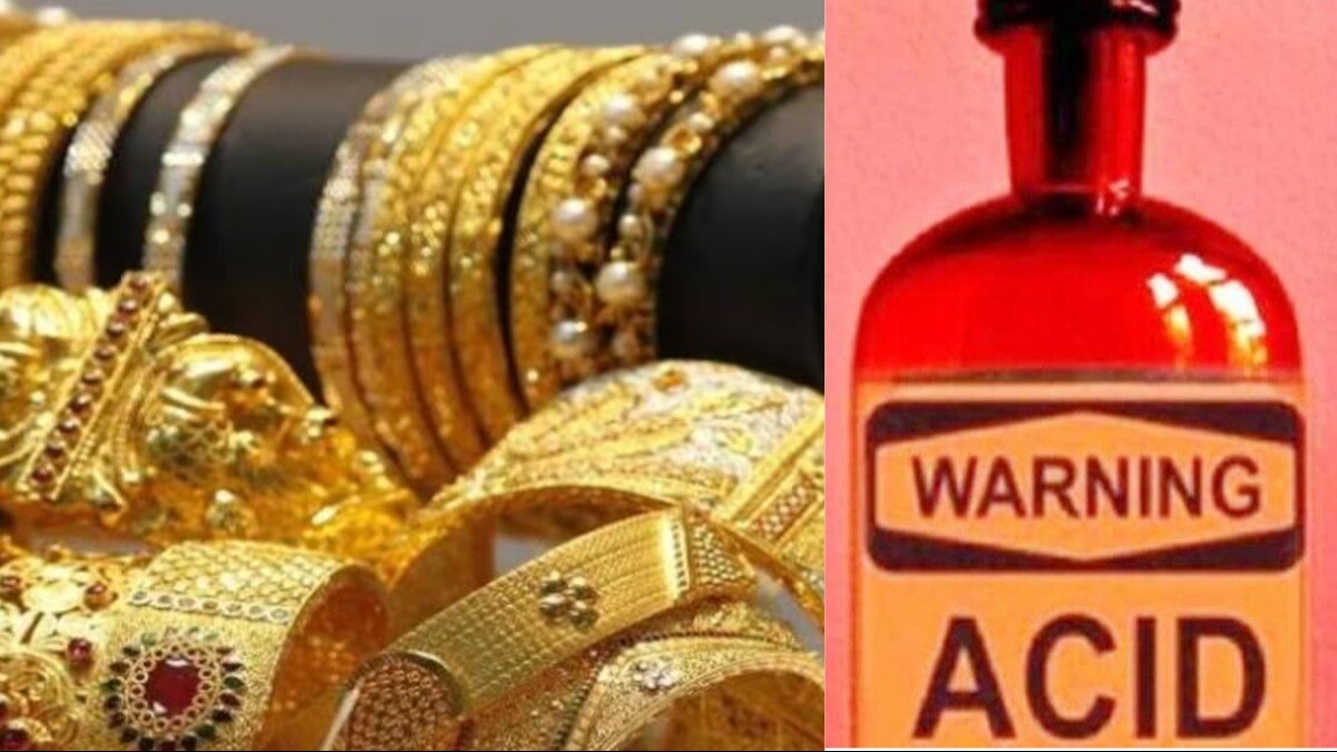 Jewelry Cleaning acid.