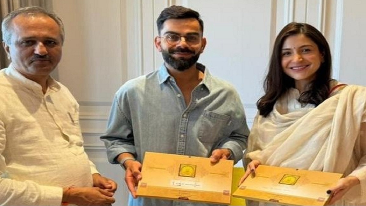 Virat Kohli Anushka Sharma, Pran Pratishtha: कोहली और अनुष्का को भी मिल गया प्राण प्रतिष्ठा का न्योता... अब रामलला के दर्शन का इंतजार - Virat Kohli and Anushka Sharma invited to Lord