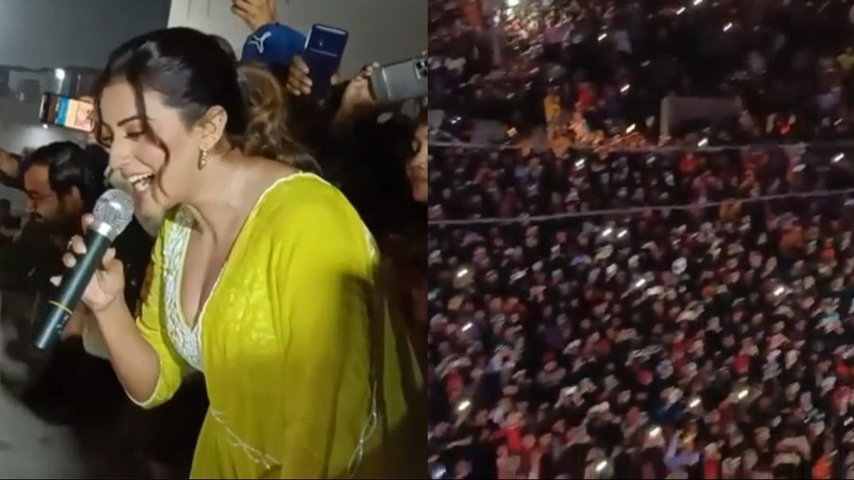 अक्षरा सिंह के इवेंट में हंगामा, बेकाबू भीड़ ने की पत्थरबाजी, पुलिस ने किया लाठीचार्ज