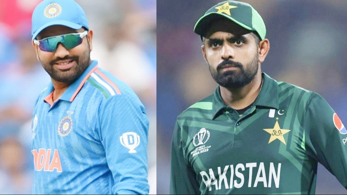 रोहित शर्मा और बाबर आजम.
