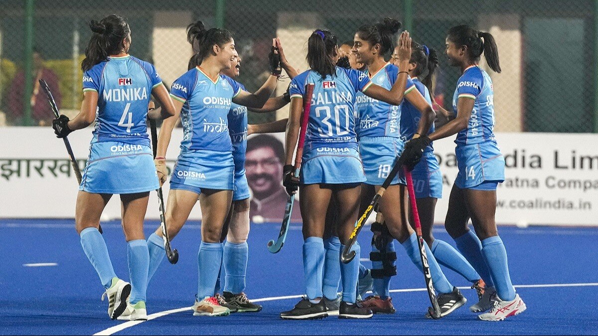 भारतीय महिला हॉकी टीम.