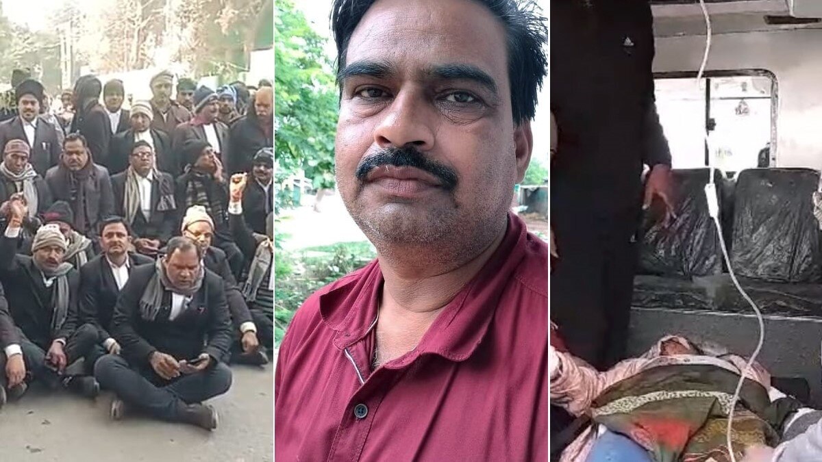 सड़क हादसे में वकील की मौत