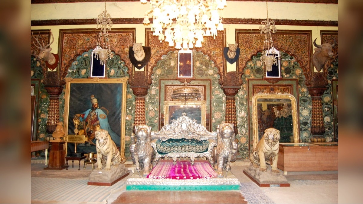 बघेल रियासत की गद्दी पर राजधिराज श्रीराम बैठते हैं. (फोटो:aajtak)