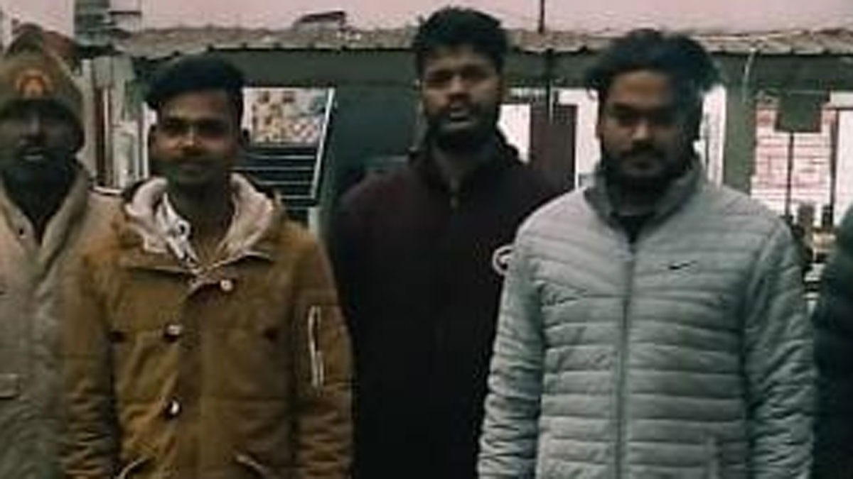 पुलिस ने तीन आरोपियों को किया अरेस्ट 