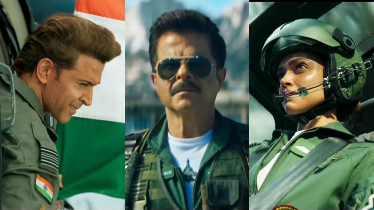 Fighter Review: होश उड़ाने वाला एरियल एक्शन, इमोशनल कहानी से मिलकर बनी है ' फाइटर', ऋतिक-अनिल जीत लेंगे दिल - Fighter Review hrithik roshan deepika padukone aerial action drama will ...