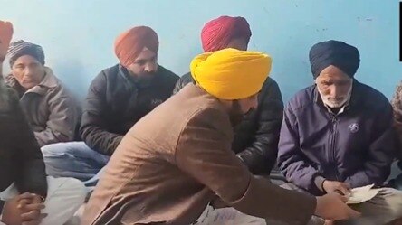 शहीद अग्निवीर के घर पहुंचे सीएम भगवंत मान