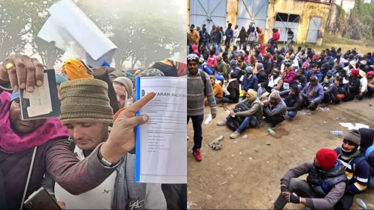 Israel में सवा लाख रुपये महीना की Job के लिए लखनऊ में लगी लंबी लाइन, एग्जाम के बाद होगा सेलेक्शन - Long queue in Lucknow for job of lakh Rs per month