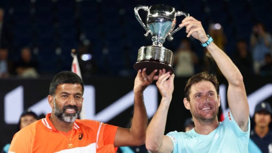 AUS Open 2024: 43 साल के रोहन बोपन्ना ने रचा इतिहास... ऑस्ट्रेलियन ओपन जीतकर बनाया वर्ल्ड रिकॉर्ड - aus open 2024 rohan bopanna creates history oldest male tennis player to win grand