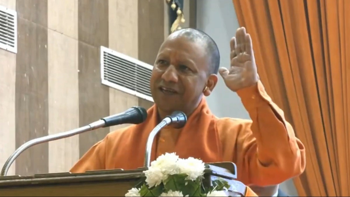ज्ञानवापी को लेकर आई एएसआई रिपोर्ट पर बोलते सीएम योगी. 