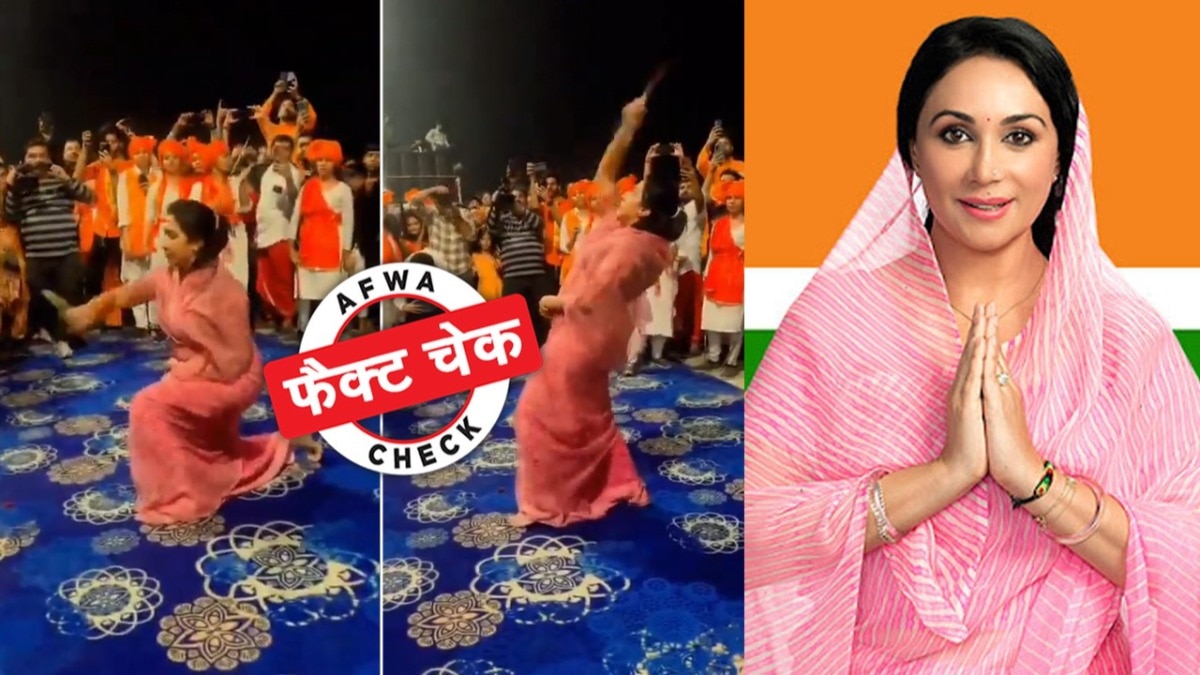 वीडियो में दिख रही महिला गुजरात की निकिताबा राठौड़ हैं