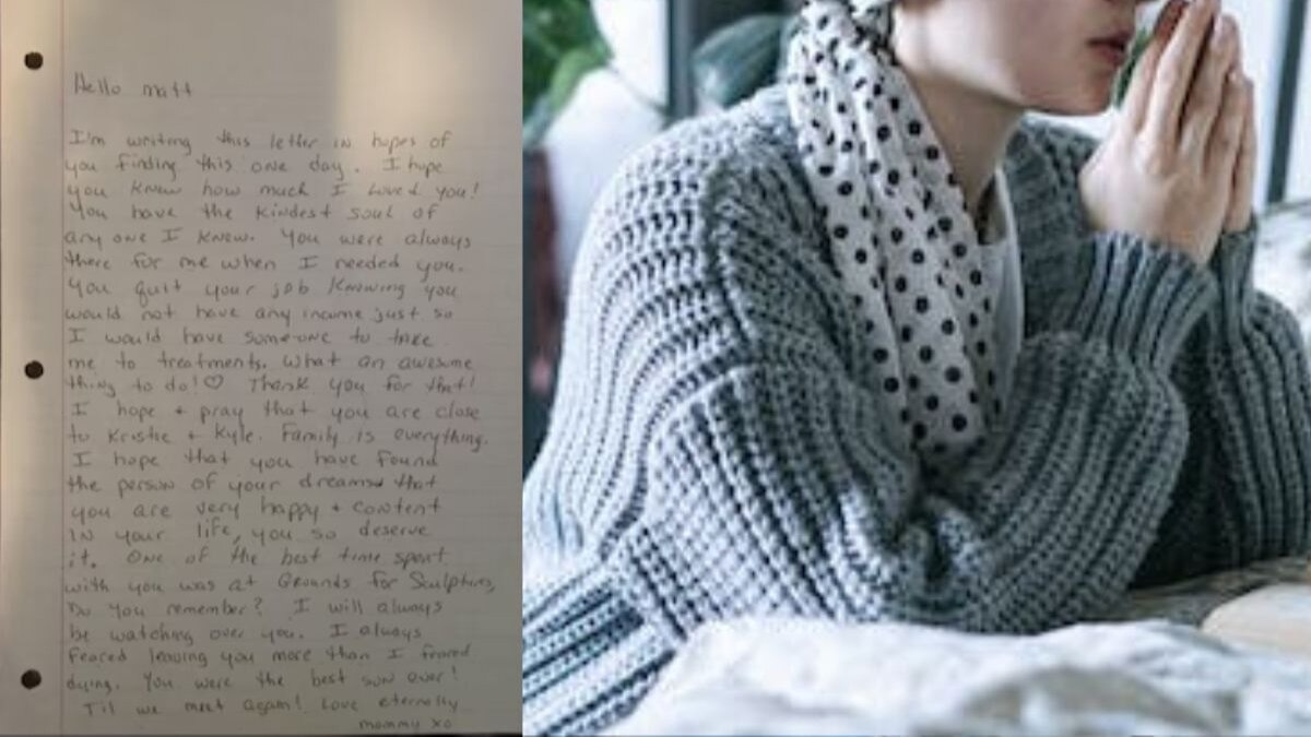 'मरने से ज्यादा तुम्हें छोड़ने का डर...' मां की बेटे को आखिरी चिट्ठी, पढ़कर भर आएंगी आंखें