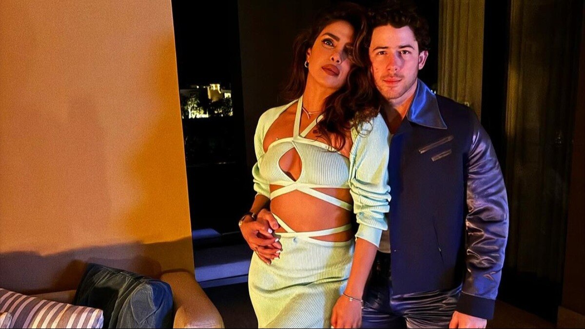 एक्ट्रेस प्रियंका चोपड़ा और उनके पति निक जोनस 