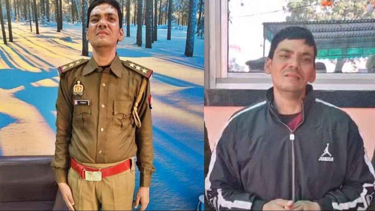 आगरा: पुलिस की गिरफ्त में आरोपी 