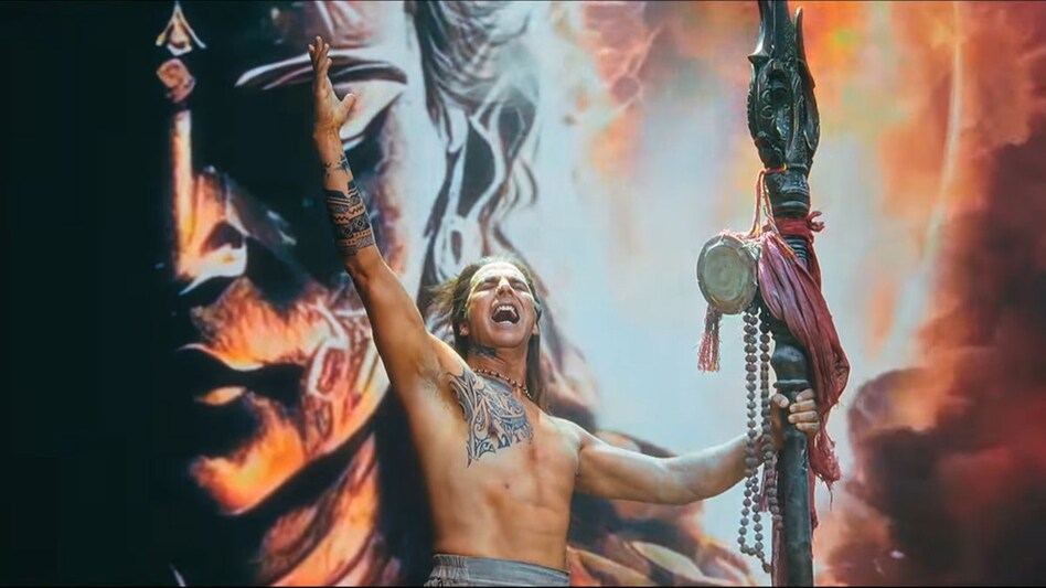 'शंभू' गाने में अक्षय कुमार 'शंभू' गाने में अक्षय कुमार