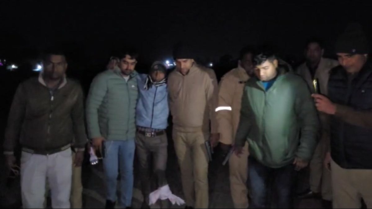 मुठभेड़ में रेप का आरोपी घायल.