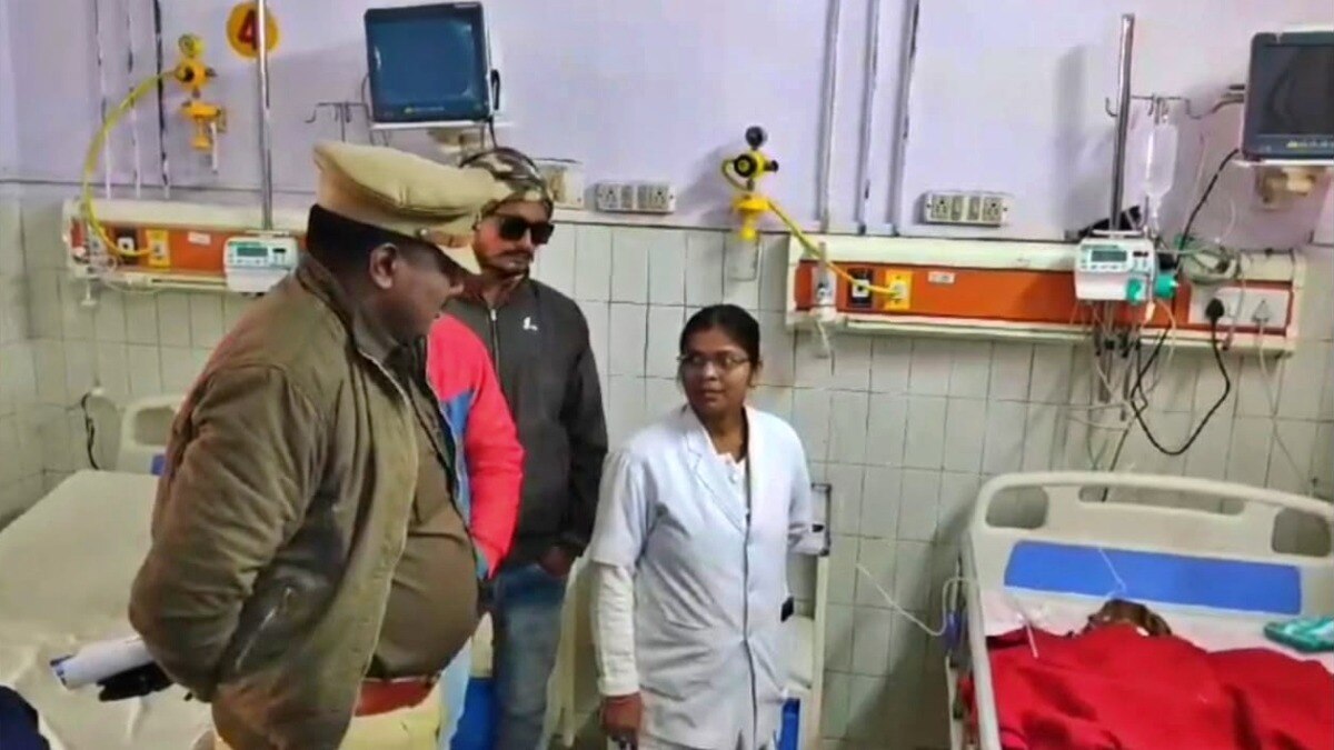 बस्ती: अस्पताल में भर्ती बच्ची 