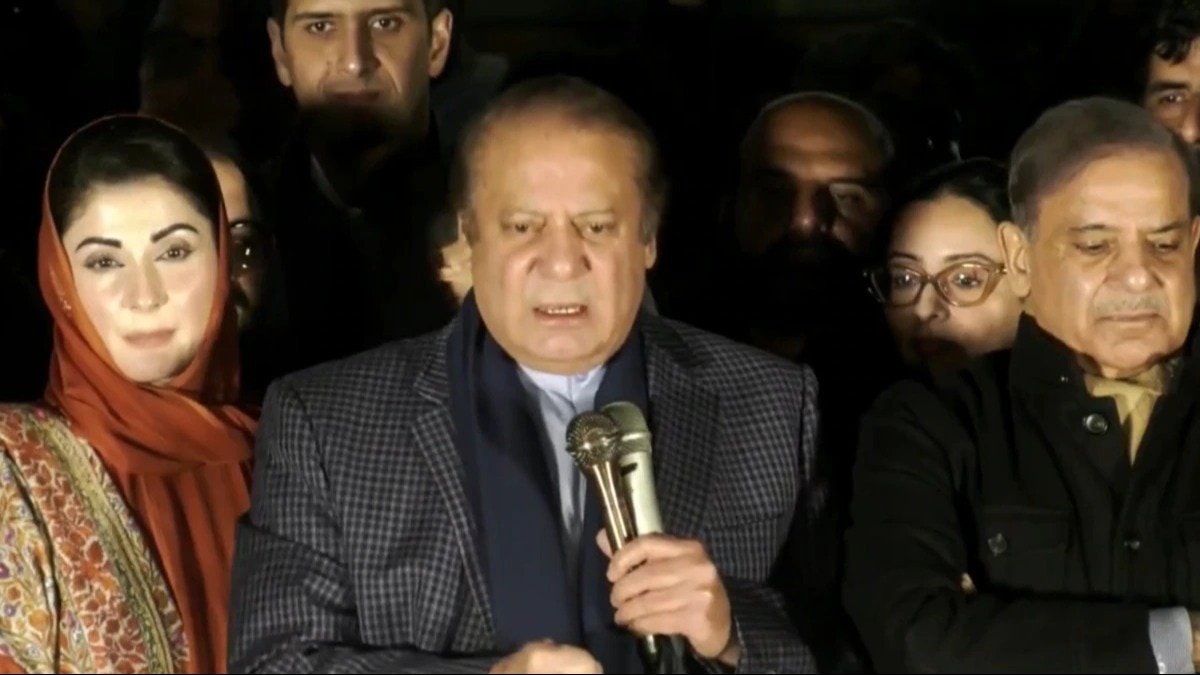 'हम सबसे बड़ी पार्टी लेकिन...', Pakistan में काउंटिंग के बीच बोले पूर्व PM नवाज शरीफ