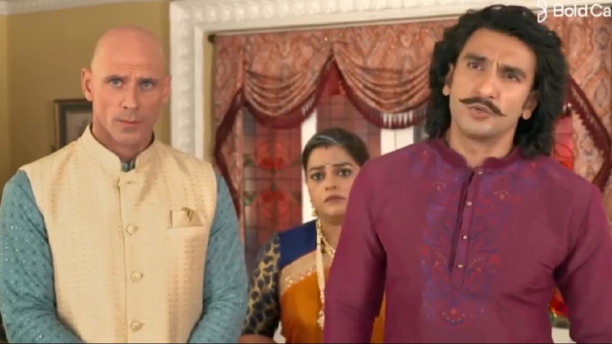 रणवीर सिंह और जॉनी सिंस का एड