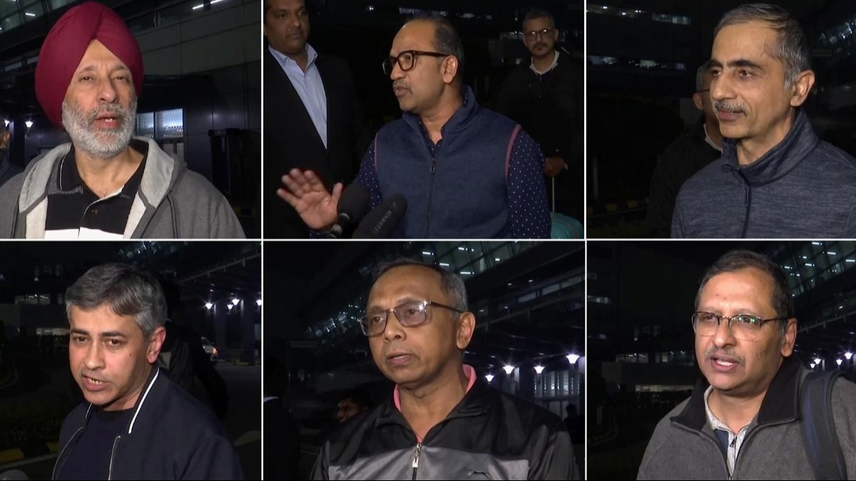 कतर से लौटे भारतीय