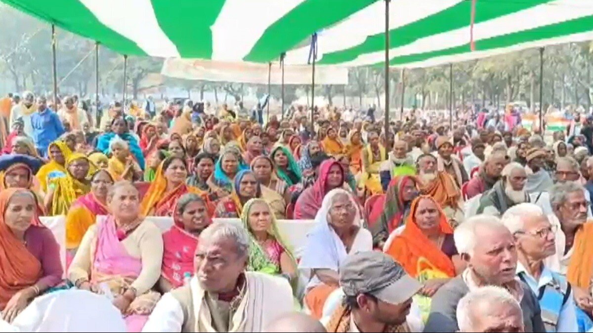 वयोश्री योजना कार्यक्रम में मची भगदड़ में दो महिलाएं घायल.