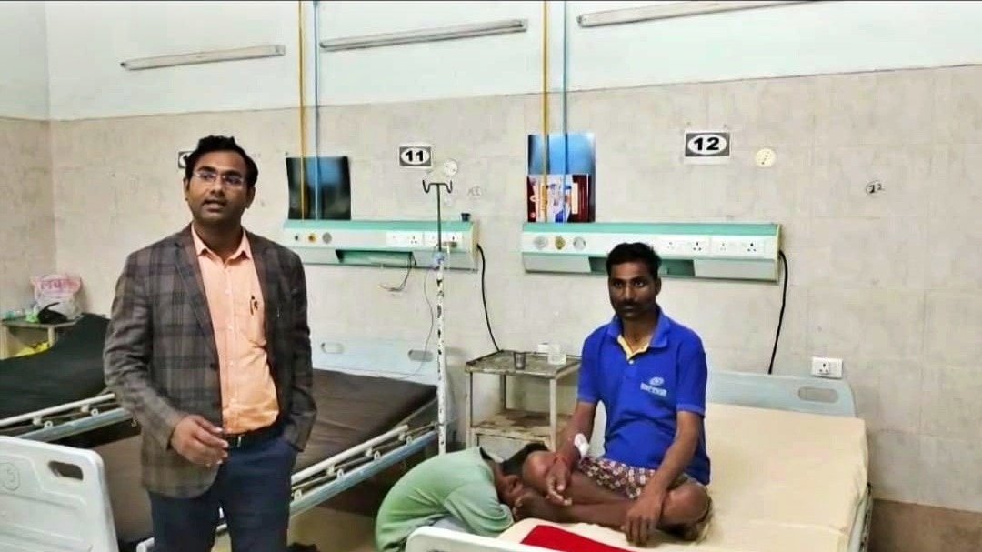 बांदा: मरीज के पेट से निकला ट्यूमर 