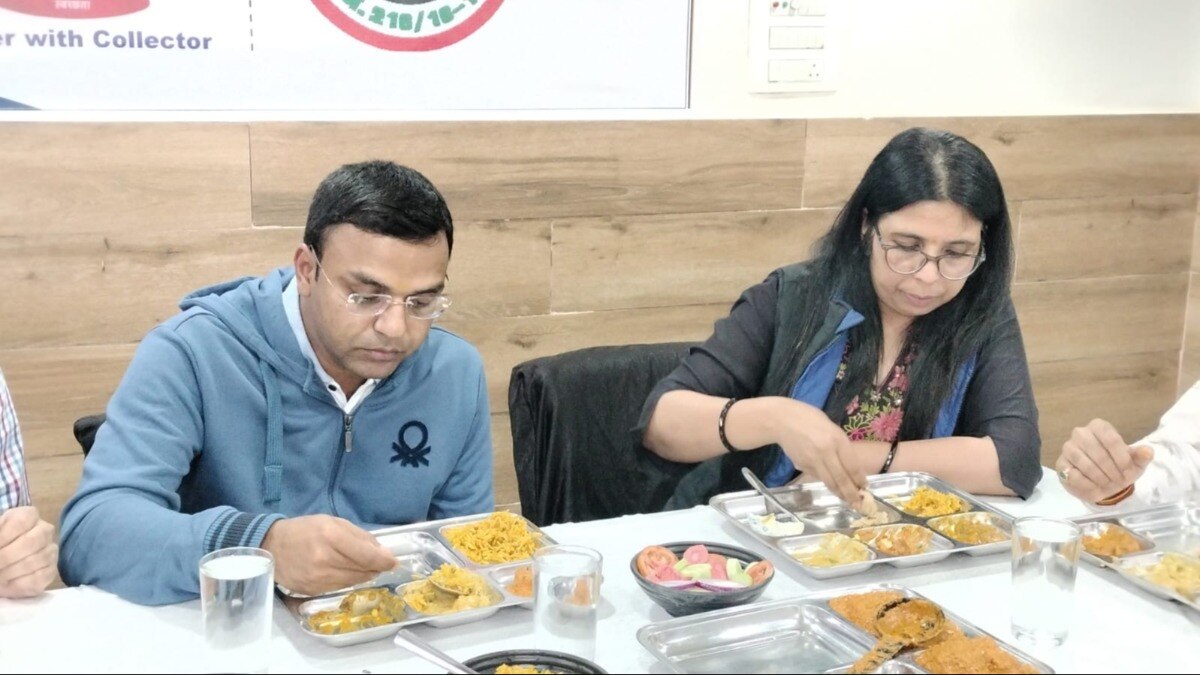 Dinner with collector Kota