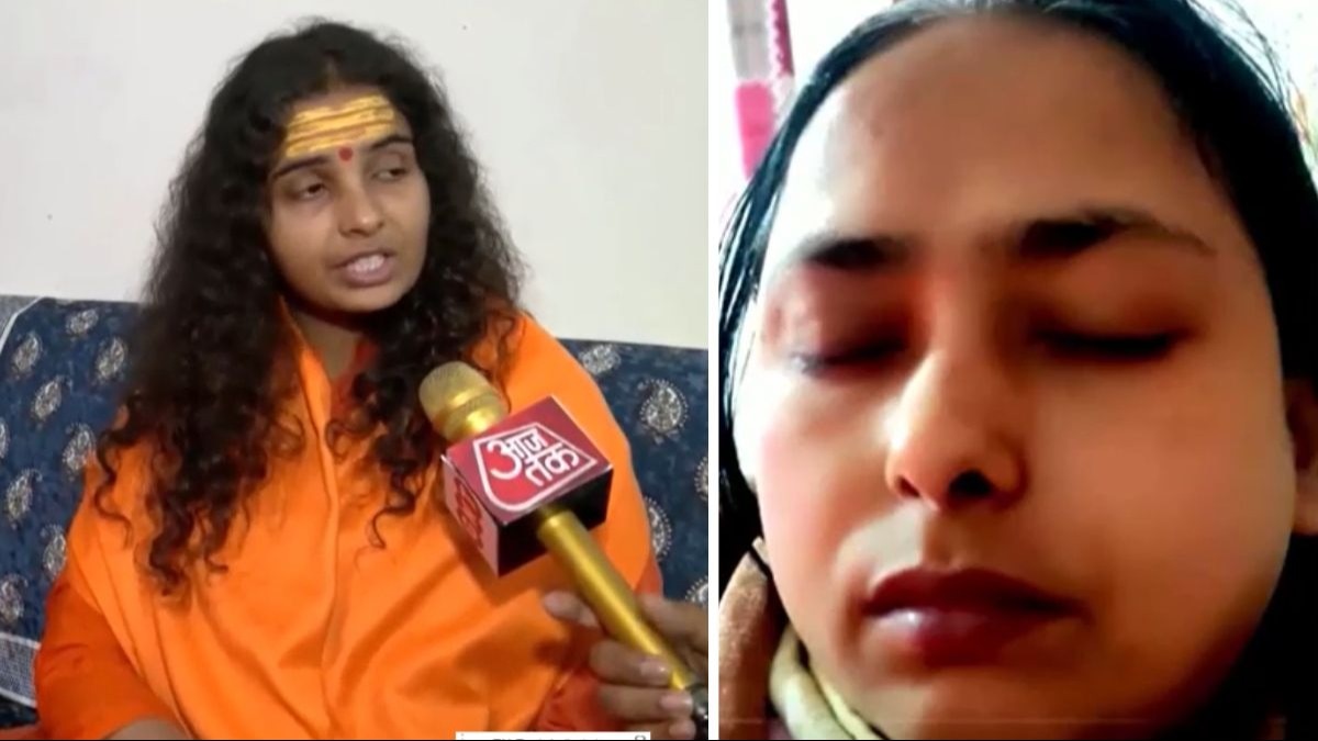 साध्वी आशुतोषांबरी ने एक महीने पहले ली थी समाधि.