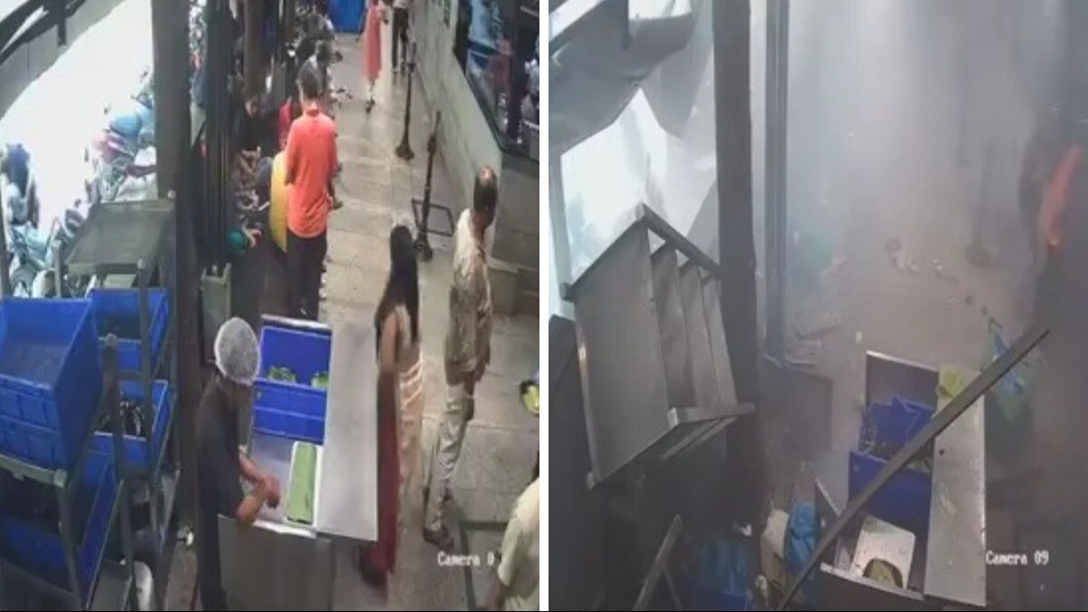  बेंगलुरु के मशहूर रामेश्‍वरम कैफे में जोरदार बम धमाके में 9 लोग घायल हो गए. (फोटो: आजतक)