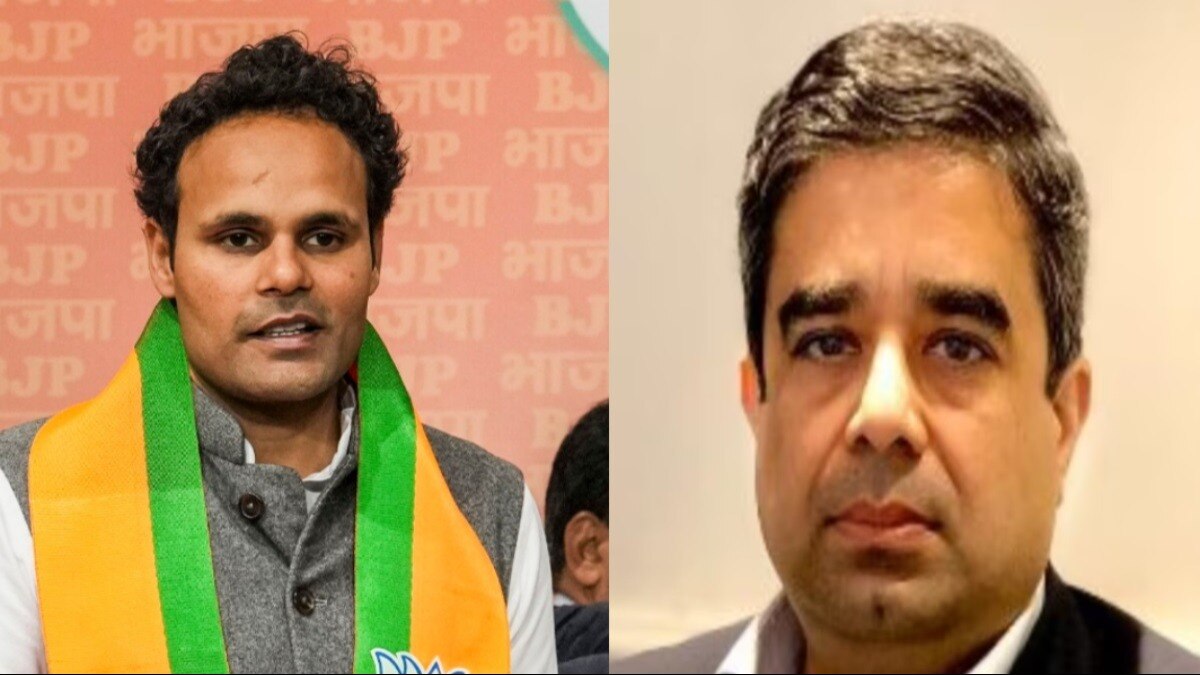 रितेश पांडे और साकेत मिश्रा. (फाइल फोटो)