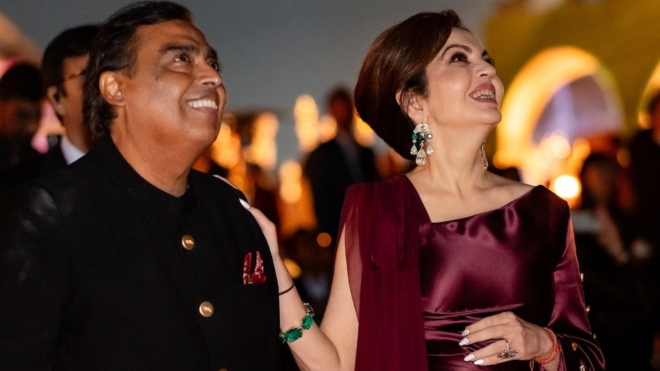Mukesh Ambani With Nita Ambani