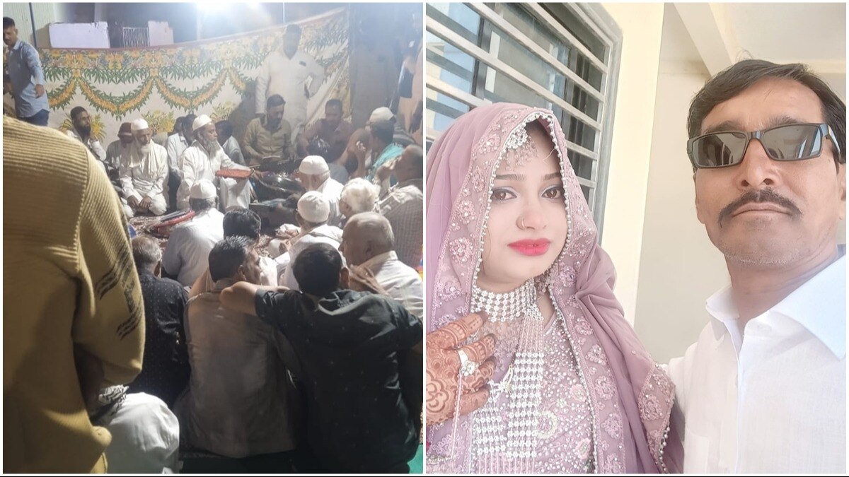 गुलबर्ग सोसाइटी में मंसूरी परिवार की बेटी की हल्दी की रस्म से लौटी रौनक.