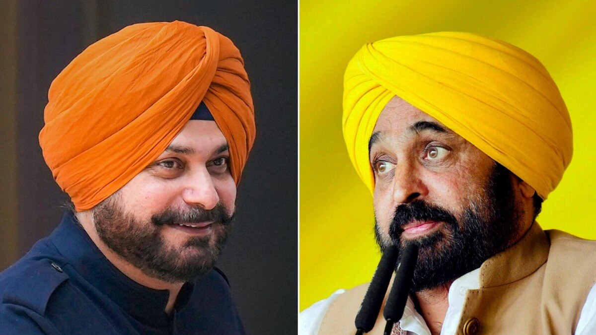 नवजोत सिंह सिद्धू/भगवंत मान (File Photo)