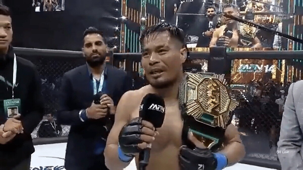 कांग्रेस और AAP ने मणिपुर के रेसलर Chungreng Koren की वीडियो शेयर की है