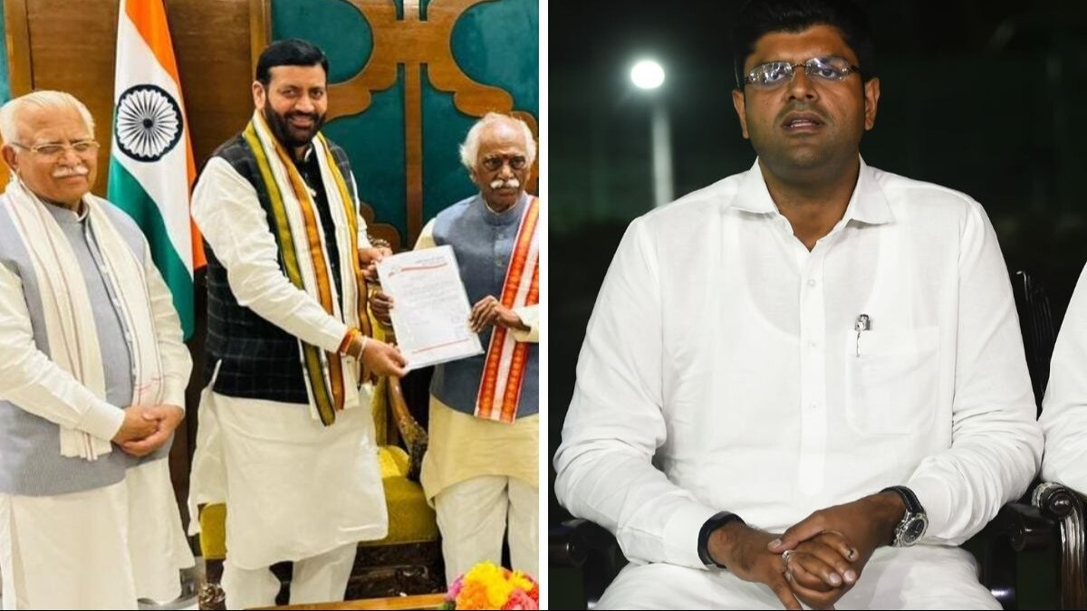 भाजपा से अलग होकर दुष्‍यंत चौटाला राहत महसूस कर ही रहे होंगे, और भाजपा तो खुश है ही. इस सब में कांग्रेस कहां है?