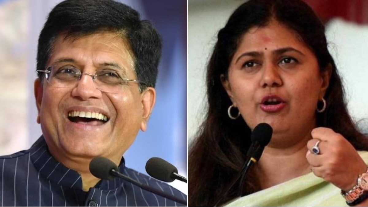 पीयूष गोयल और पंकजा मुंडे को बीजेपी ने महाराष्ट्र से कैंडिडेट बनाया है 
