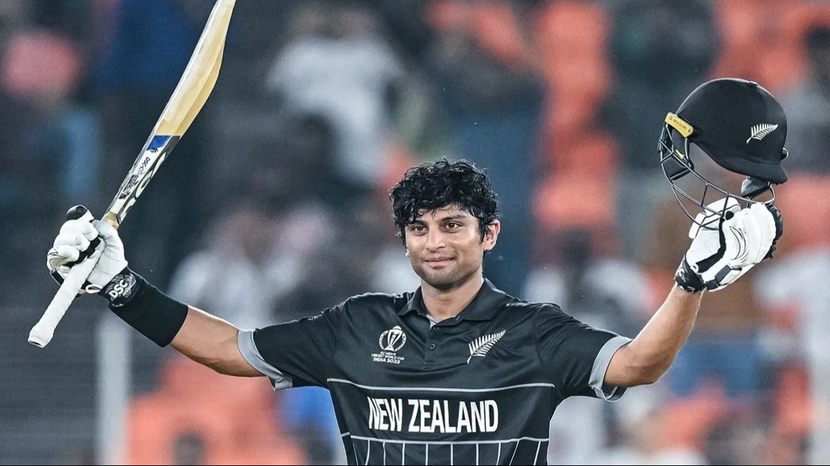 न्यूजीलैंड के स्टार ऑलराउंडर रचिन रवींद्र.