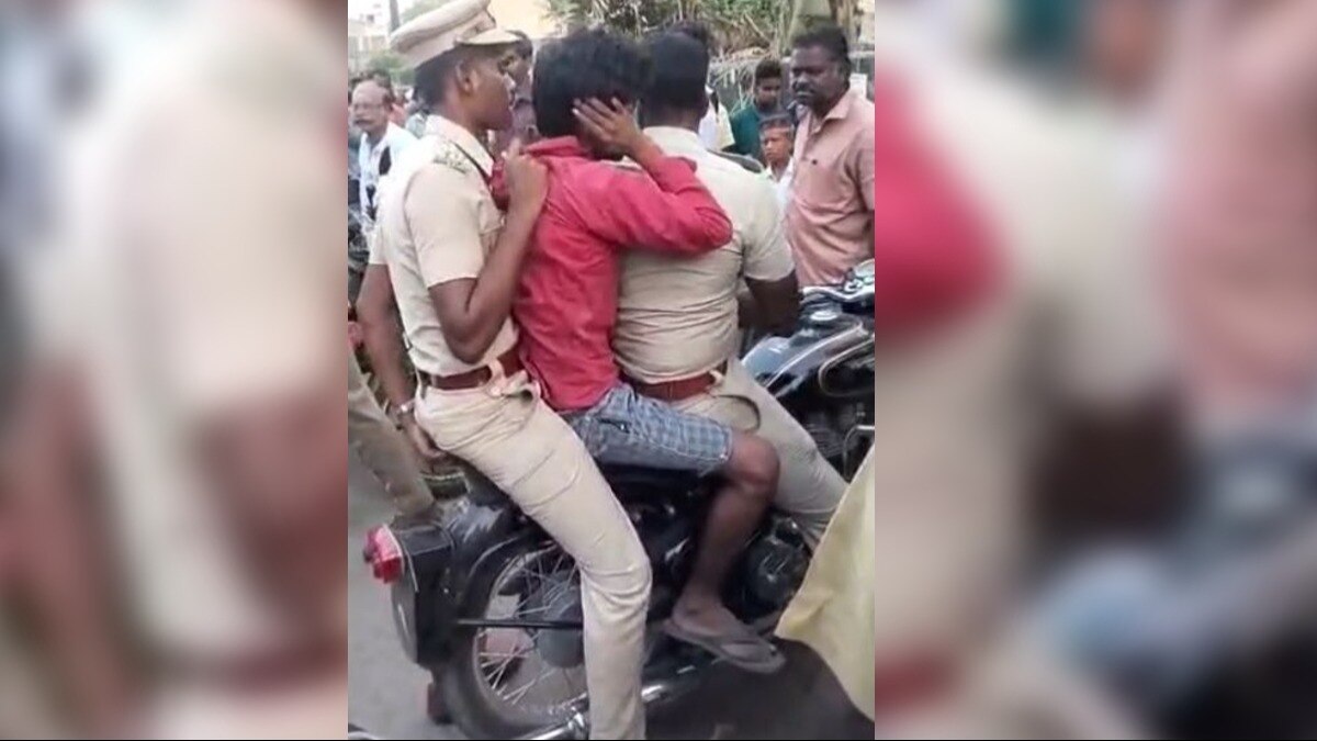 प्रवासी मजदूर पर हमला