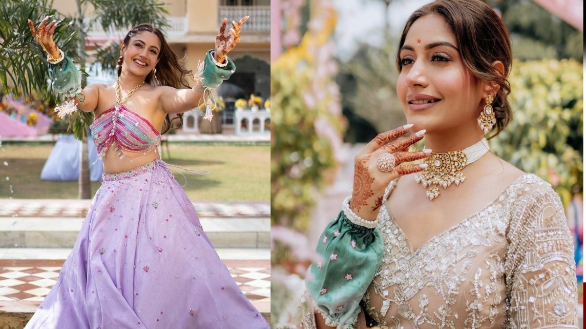 Wedding Outfit Ideas: हल्दी-संगीत के आउटफिट के लिए इस एक्ट्रेस से लें आइडिया, शादी में लगेंगी खूबसूरत – Surbhi Chandna got married to her boyfriend Karan Sharma on March 2 in Rajasthan shared wedding Festivities event photos tvism